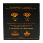 Room 920 - Mushroom Chocolate Bar - Milk Chocolate Orange - 3 grams | Shrooms Near Me Canada