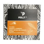 Psilly - Dark Chocolate Bar - Ginger & Turmeric | Shrooms Near Me Canada