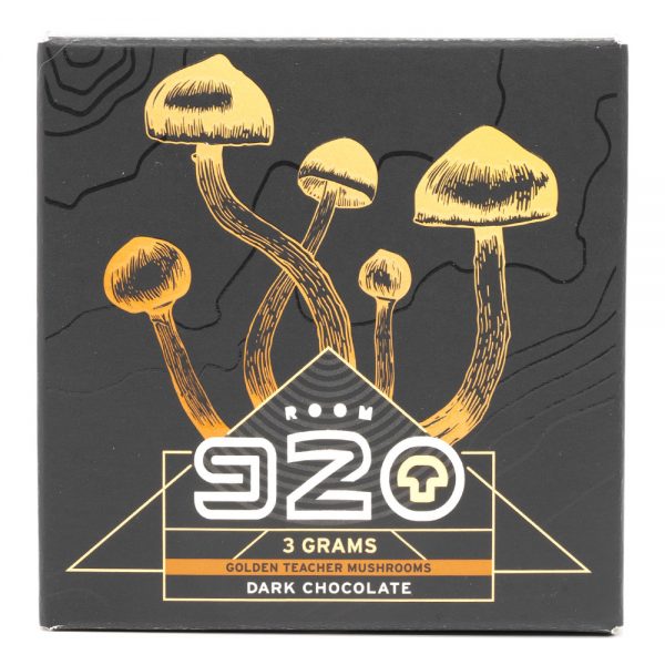 Room 920 – Mushroom Chocolate Bar - Dark Chocolate - 3 Grams | Shrooms Near Me Canada