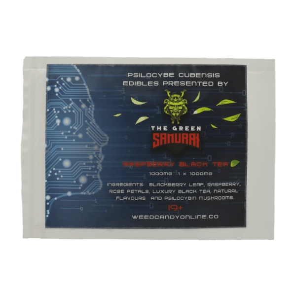 The Green Samurai - Raspberry Black Tea - 1000mg | Shrooms Near Me Canada