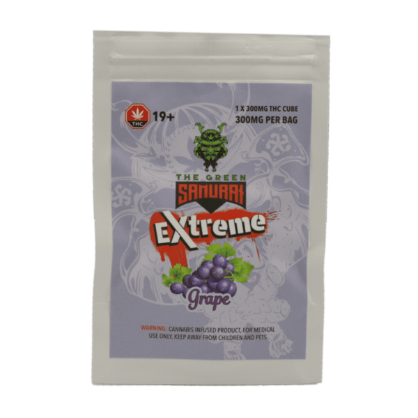Green Samurai Extreme - Grape Gummy 300mg THC | Shrooms Near Me Canada