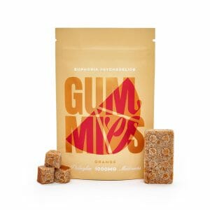 Euphoria Psychedelics – Orange Gummy 1000mg | Shrooms Near Me Canada
