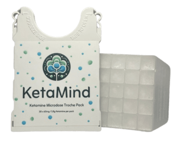 KetaMind – Ketamine Microdose Troche – (30x60mg) | Shrooms Near Me Canada